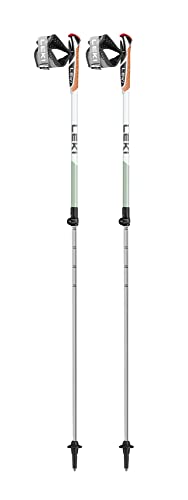 LEKI Nordic Walking Stöcke Spin Shark SL, Weiss