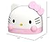 Prettyia Kawaii Pink Kitty Tissue Box for Living Room Bedroom Bathroom car Office,Tissue Dispenser Box, Table Decoration, 6.8 x 6.7 x 6.6”