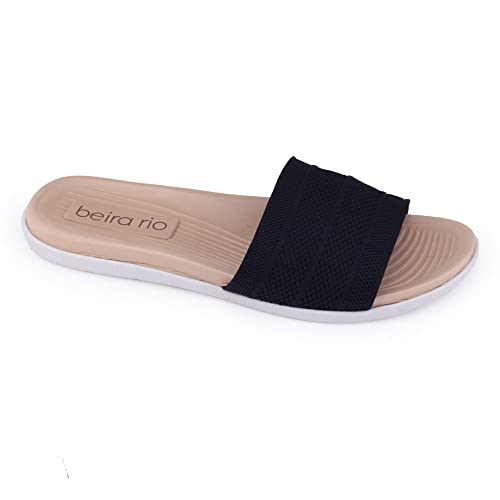 Tamanco Beira Rio, Feminino, Preto, 37