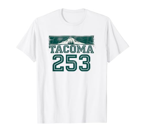 Tacoma 253 �G���A�R�[�h �}�E���e�� PNW ���B���e�[�W �O�����W T�V���c
