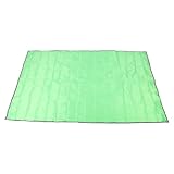 Dioche Tienda de Campaña a Prueba de Agua Huella Lona de Tela Oxford Multifuncional Estera de Picnic Liviana para Acampar Al Aire Libre Senderismo Mochilero 220x150 Cm (Pasto Verde)