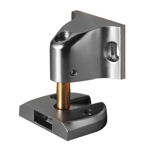 Kioriur Topes de puerta para la parte inferior de la puerta, topes de puerta para puerta interior,Tope de puerta de piso insonorizado | Pestillo de puerta no magnético de aleación de zinc, tope de