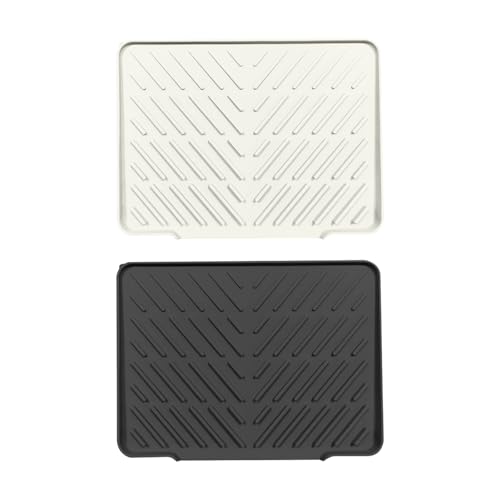 Alfombrilla de secado resistente a 450 F con almacenaje compacto 8
