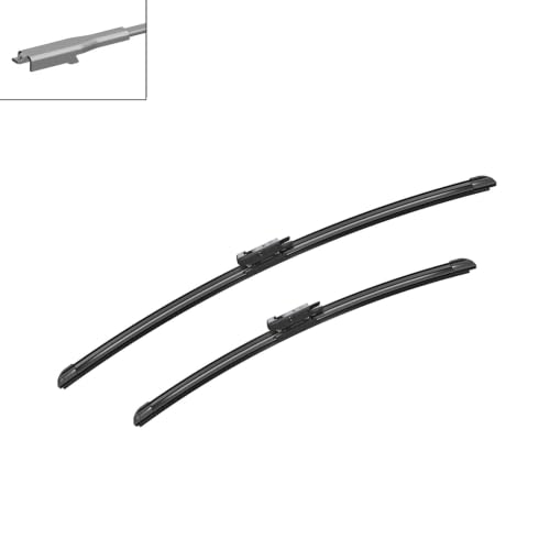Image of BOSCH 3397118929 AeroTwin Wiper Blade Combo - Set of 2 (24 inch& 19 inch) Pinch Tab