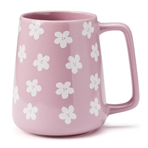 Taza de cerámica 24 oz café leche té morada