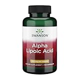 Swanson Alpha Lipoic Acid Health Supplement 300 mg 120 Capsules