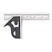 Starrett 10H-6-4R Cast Iron Square Head Student Combination Square, 4R Graduation, 6" Size