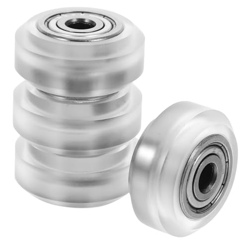 Didiseaon 4pcs Printer Pulley Wheels Pom Groove Pulley for Bed Wheels Linear Bearing Accessory