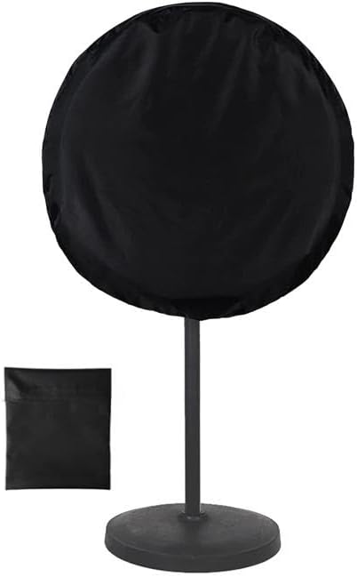 Fan Cover - Outdoor Waterproof Fan Covers - Outside Large Stand up Pedestal and Wall Mount Industrial Fan Cover in Heavy Duty Material Fit 20" Fan