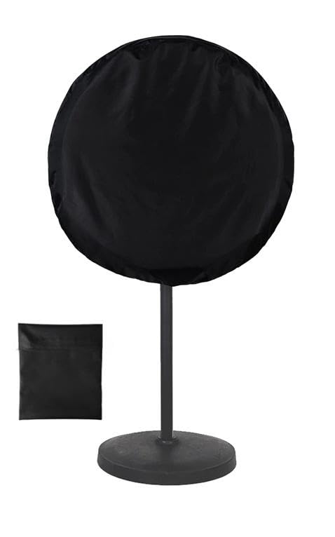 Fan Cover - Outdoor Waterproof Fan Covers - Outside Large Stand up Pedestal and Wall Mount Industrial Fan Cover in Heavy Duty Material Fit 20" Fan