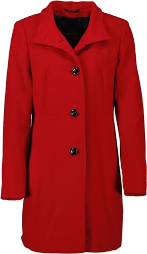 Fuchs Schmitt Damen Mantel, rot (DE/NL/SE/PL, Numerisch, 46, Regular, Regular)