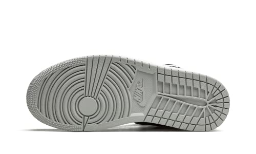 Nike Tênis de Basquete para Meninos, Branco/Preto coral descolorido, 13