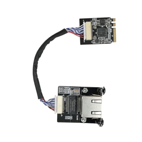 Tarjeta de Red M.2 A+E Key para Ethernet de 2.5 Gigabit, compatible con youyeetoo X1X86 SBC y servidor Intel i226, interfaz RJ45 LAN 10/100/1000/2500 Mbps miniatura 1