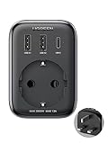 UGREEN Adapter England Deutschland Stecker 30W Reiseadapter UK Adapter mit USB C Schnellladung 4-in-1 Reisestecker GaN für Großbritannien Irland Schottland Dubai Malediven Malaysia