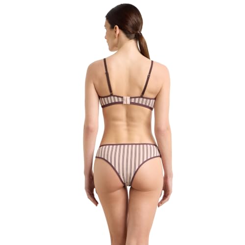 DIM Soutien-Gorge Femme Triangle Coton Confort et Léger | Bralette sans Armatures Effet Naturel | Lingerie Quotidienne Élégante | Colab INES DE LA FRESSANGE