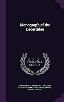 Hardcover Monograph of the Lacertidae Book