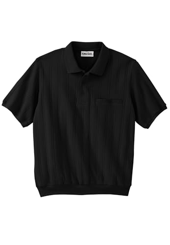 KingSize Men's Big & Tall No Tuck Polo Shirt