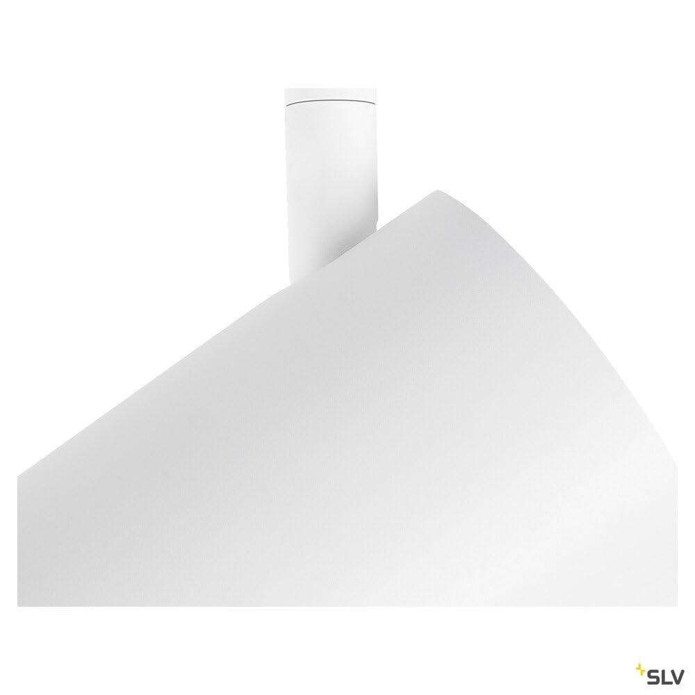 SLV ASTO TUBE |1 Phasen Spot, Stromschienenleuchte, Innenbeleuchtung für Wohnzimmer, Schlafzimmer, Küche, Diele Kinderzimmer | Aluminium, zylindrisch, GU10, max. 1x10W, weiß