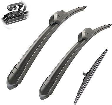 Essuie-glace Jeep Patriot 2008-2016 kit complet avant arrière 21/21/11 pouces