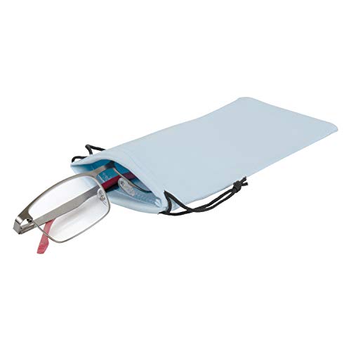 Image of Noble Hard Shell Glasses Case - Protective Eyeglass Case for Glasses with Microfiber Cleaning Cloth and Pouch