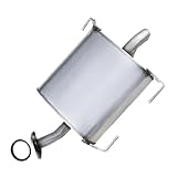 Exhaust Rear Muffler Compatible for 2009-2014 Nissan Cube 1.8L | Stainless Steel | Northeastern Exhaust | Free Gasket Included | Direct-Fit Replacement