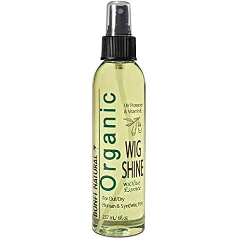 Bonfi Natural Bonfi Oilorganic Wig Shine Spray With Olive (Pack of 2) Cover