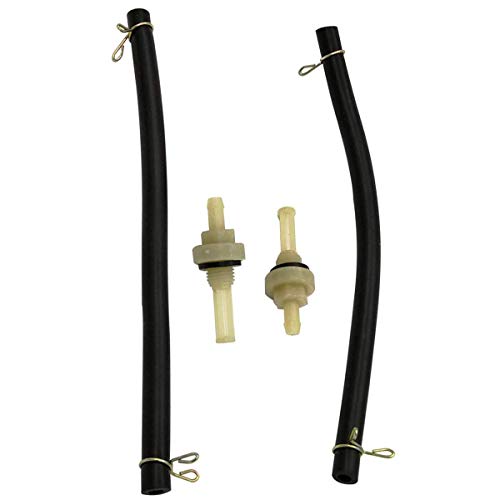Hippotech Pack of 2 Fuel Line and Joint Filter for Honda GX120 GX140 GX160 GX200 GX240 GX270 GX340 GX390