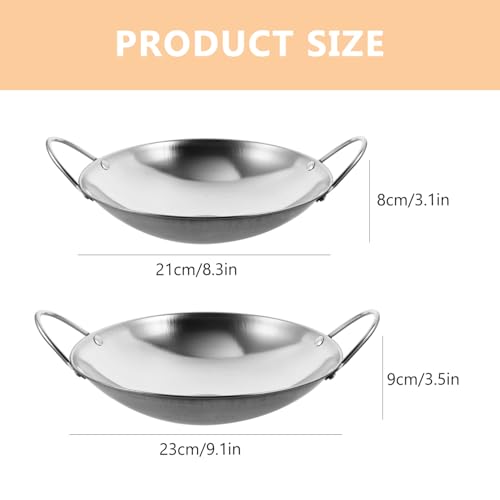 Garneck Wok de Acero Inoxidable 2 piezas miniatura 2