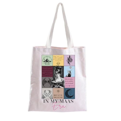 In My Maas Era Tote Bag S-JM Merch ACOTAR Inspired Bookish Gift Velaris The City of Starlight Tote Bag (TB, Mass Era Tote-PY2) - Image 3