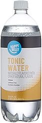 Amazon Brand - Happy Belly Tonic Water, 33.8 Fl Oz
