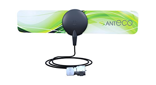 Antenna Indoor Tv Bas-5110-P Anteco Compact Thin Hdtv Local Free Tv #TOP3