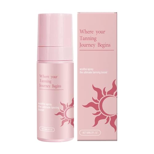 Solution Autobronzante en Spray | Brume Sublimatrice Teinte Longue Durée | Lotion Graduelle Naturelle & Séchage Rapide pour Corps et Jambes - Lueur Dorée Naturelle