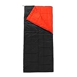 Cómoda bolsa de dormir con calefacción ajustable 4 almohadillas de calor 3 niveles de calor USB para actividades al aire libre, bolsa de dormir recargable para acampar