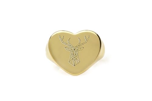 Bague cerf géométrique or : finis les bijoux ternes, affirmez votre singularité avec style