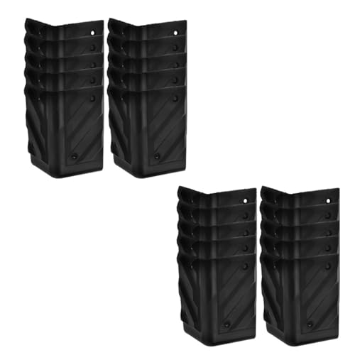 BAZEITFLOW �v���X�`�b�N���X�s�[�J�[�R�[�i�[�v���e�N�^�[ 20�Z�b�g �X�s�[�J�[�L���r�l�b�g�p�ی�p�[�c �ϋv���f�ލ̗p �X�e�[�W�I�[�f�B