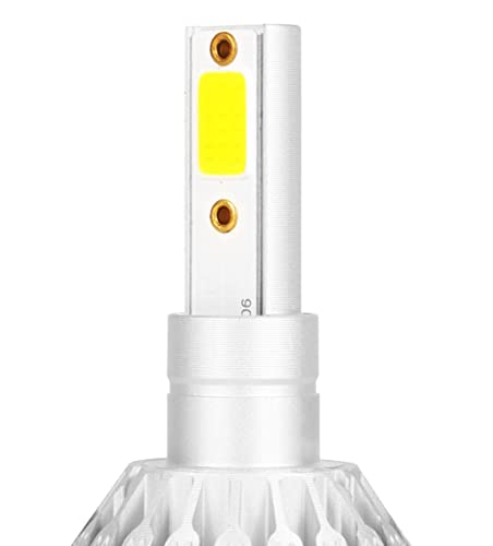 Lâmpada Farol H3 Led Par Super Luz Branco Frio 6000k Efeito Xênon 7600 Lm Cooler Carro Automotivo