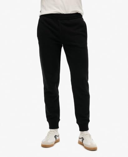 Superdry Para Hombre. M7011323A PantalóN Jogger Con Logotipo Essential Negro (M), Casual, AlgodóN - 2