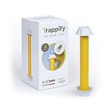 Trappify Hanging Fly Traps Outdoor: Fruit Fly Traps for Indoors | Fly Catcher, Gnat, Mosquito, & Fly