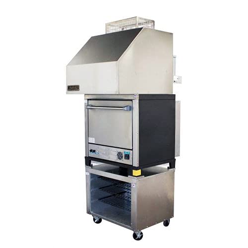 pizza oven with ventless hood image