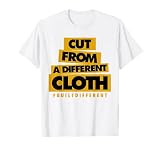 Yellow Ochre Black White Color Match T-Shirt