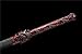 Handmade Carbon Steel Dragon Amidst Blessed Clouds Chinese Tang Dao Red Sword