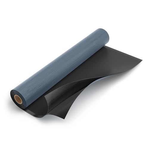 Isolbau - KSK Dachbahn Dichtfolie Selbstklebend - RAL 7016 - Anthrazit Bitumendachbahn 5 m² Rolle Kaltselbstklebebahn - Abdichtung von Garagen, Gartenhäusern, Carports, Ställen