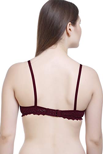 Image of FIMS - Fashion is my style Women Lace Padded Bra Lightly Pad Full Coverage