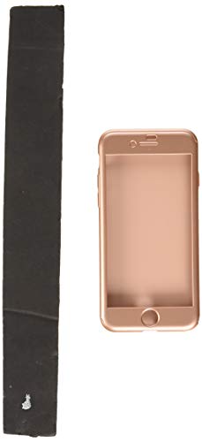 VANSIN iPhone 7 Case, 360 Full Body Protection Hard Slim Case Coated Non Slip Matte Surface with Tempered Glass Screen Protector for Apple iPhone 7 Only (4.7-inch) - (Rose Gold)