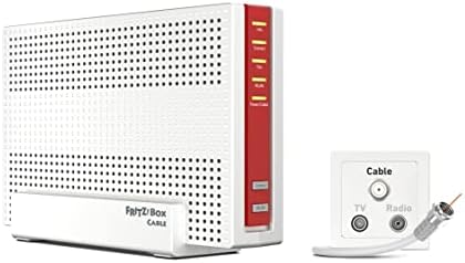 Kabel AVM FRITZ!Box 6690 (modem kablowy DOCSIS 3.1, 4x4 Wi-Fi 6 (WLAN AX) z 4800 Mbit/s (5 GHz) + 1200 Mbit/s (2,4 GHz), 1x 2,5 gigabitowe połączenie LAN, USB 3.0, DECT)