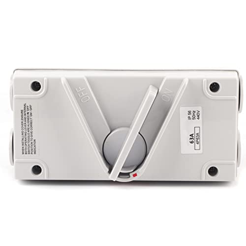 Interruptor de aislamiento trifásico de 4 etapas industrial CF-4P63A PA66 2