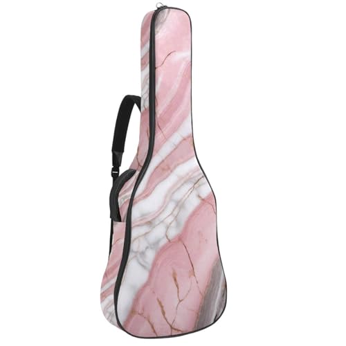 Sac pour guitare étanche à motif marbre pour musiciens nomades