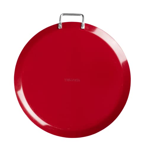 La mejor selección de Juego rojo negro Top 5. 42 Vasconia | Comal con Antiadherente de Aluminio 30 cm – Color Rojo