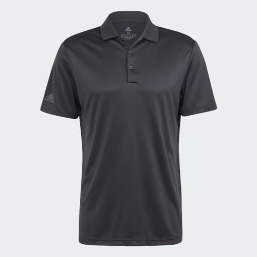 adidas Men's Performance Primegreen Golf Polo Shirt, Black, Large - Image 5