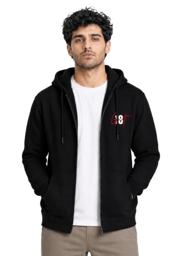 Fuda Store Fuda Black Virat Hoodie Red M - Image 4